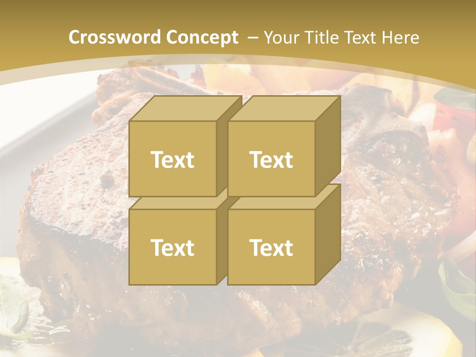 Lunch Meat Appetizers PowerPoint Template