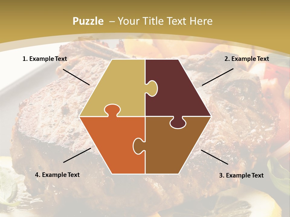 Lunch Meat Appetizers PowerPoint Template