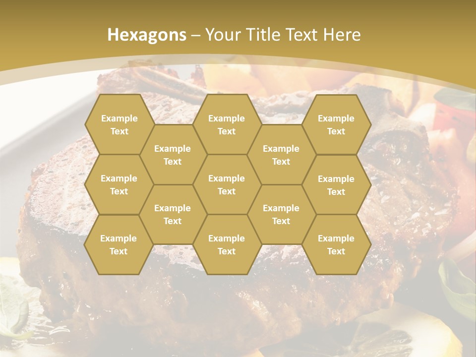 Lunch Meat Appetizers PowerPoint Template