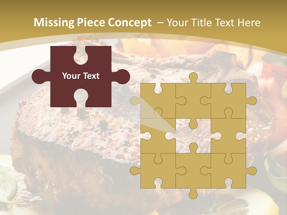 Lunch Meat Appetizers PowerPoint Template