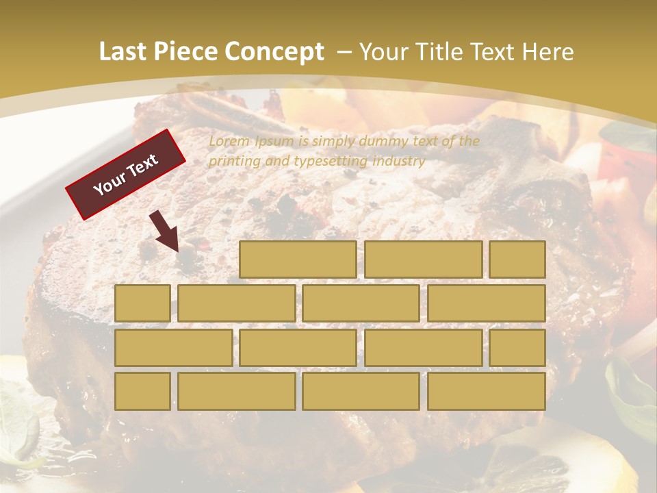Lunch Meat Appetizers PowerPoint Template