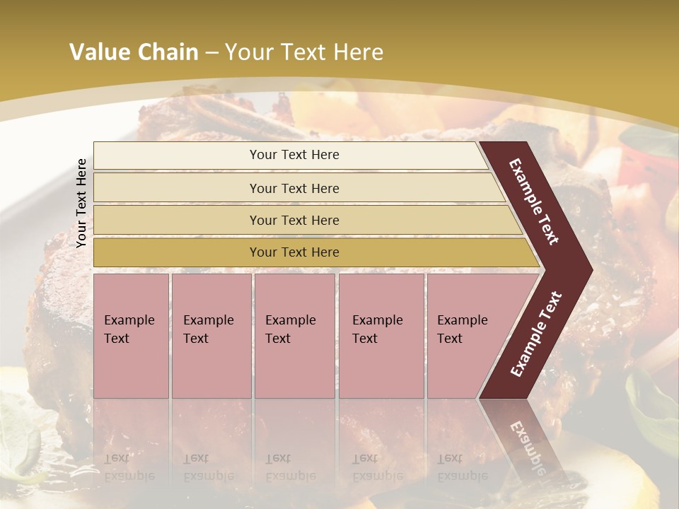 Lunch Meat Appetizers PowerPoint Template