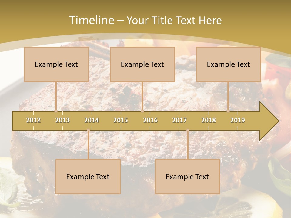 Lunch Meat Appetizers PowerPoint Template