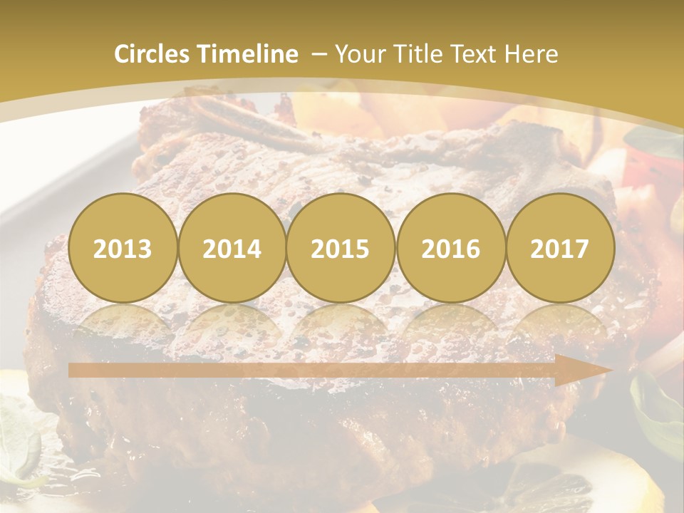 Lunch Meat Appetizers PowerPoint Template