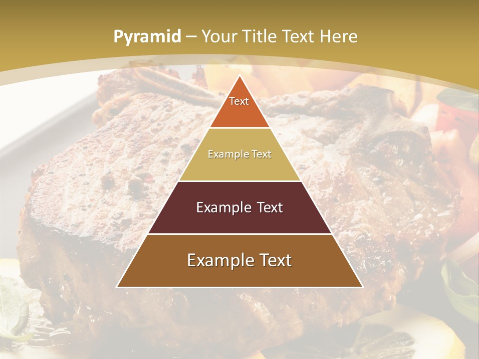 Lunch Meat Appetizers PowerPoint Template