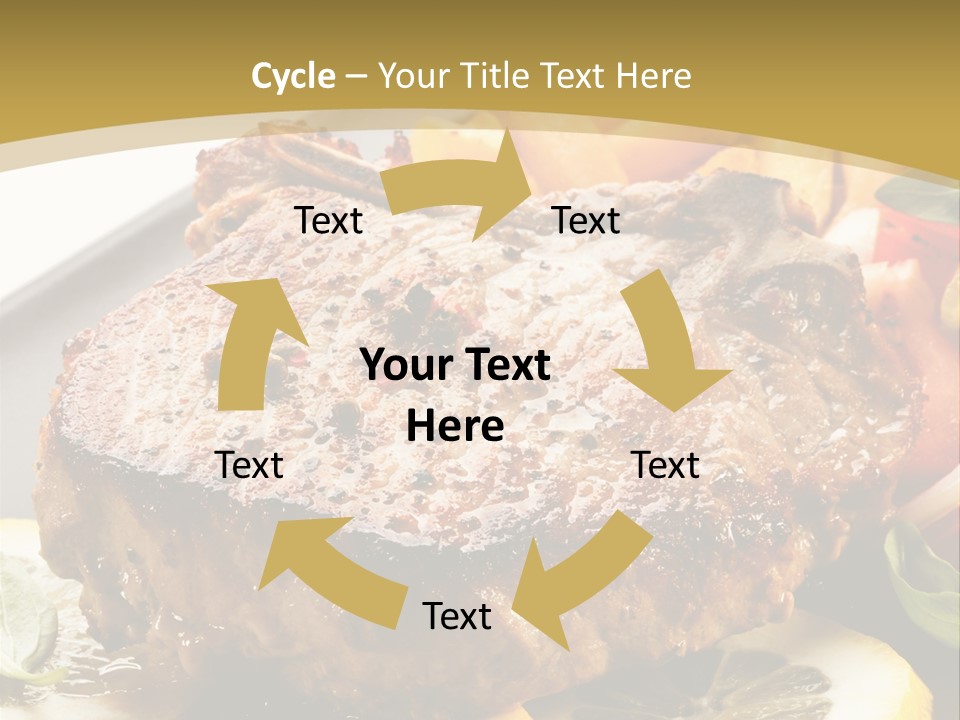 Lunch Meat Appetizers PowerPoint Template