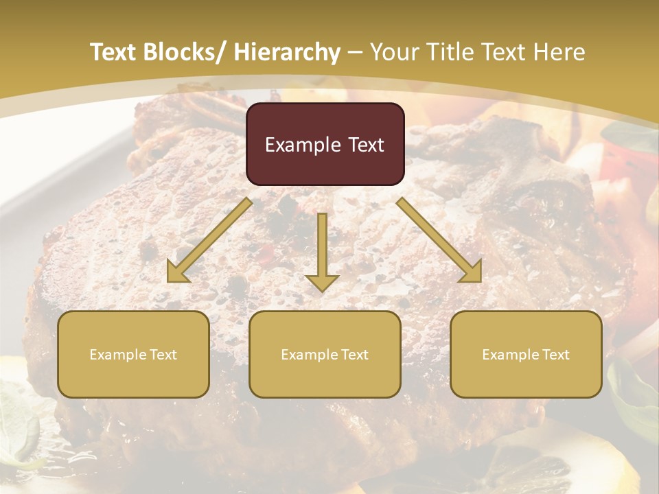 Lunch Meat Appetizers PowerPoint Template