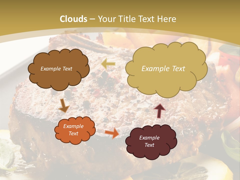Lunch Meat Appetizers PowerPoint Template