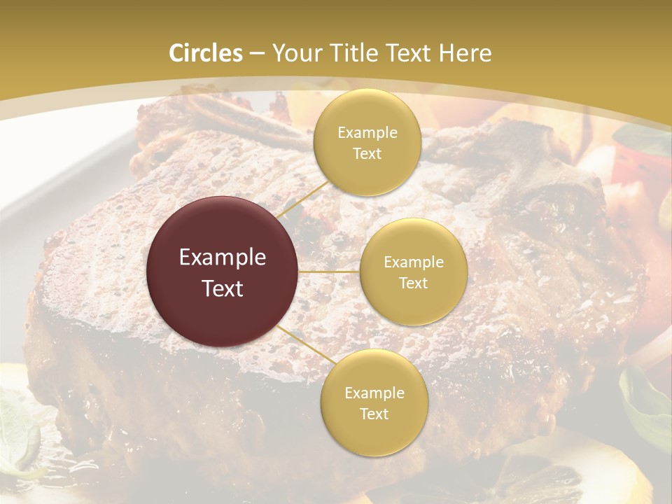 Lunch Meat Appetizers PowerPoint Template