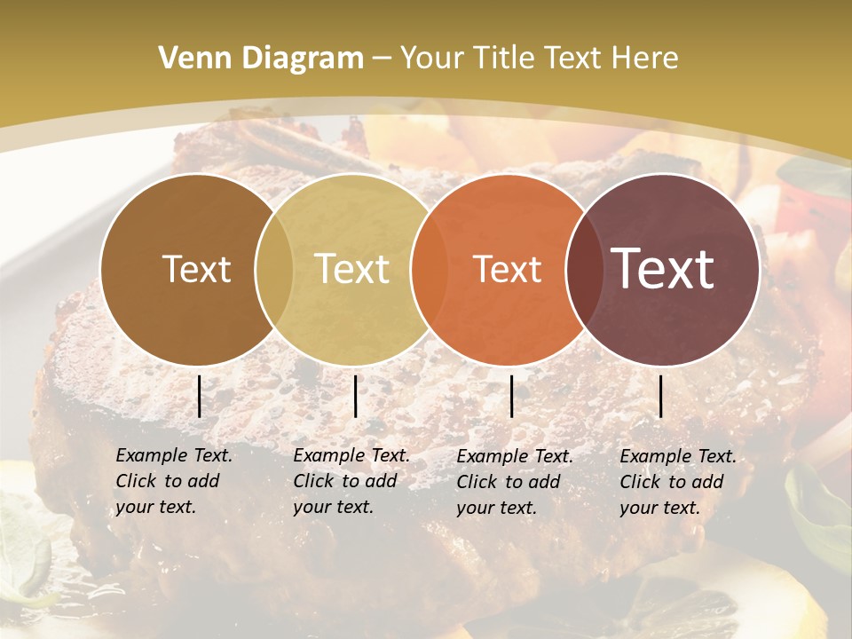 Lunch Meat Appetizers PowerPoint Template