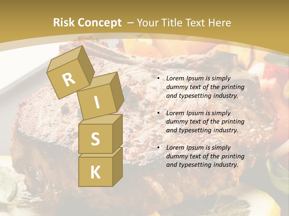 Lunch Meat Appetizers PowerPoint Template