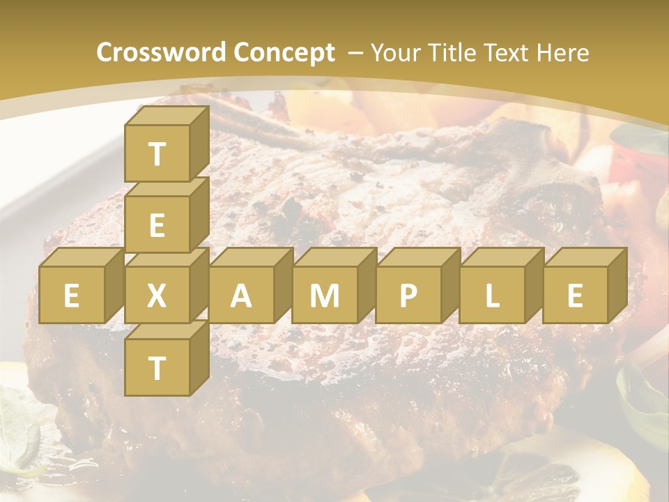 Lunch Meat Appetizers PowerPoint Template