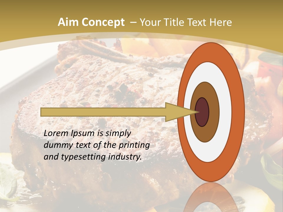 Lunch Meat Appetizers PowerPoint Template