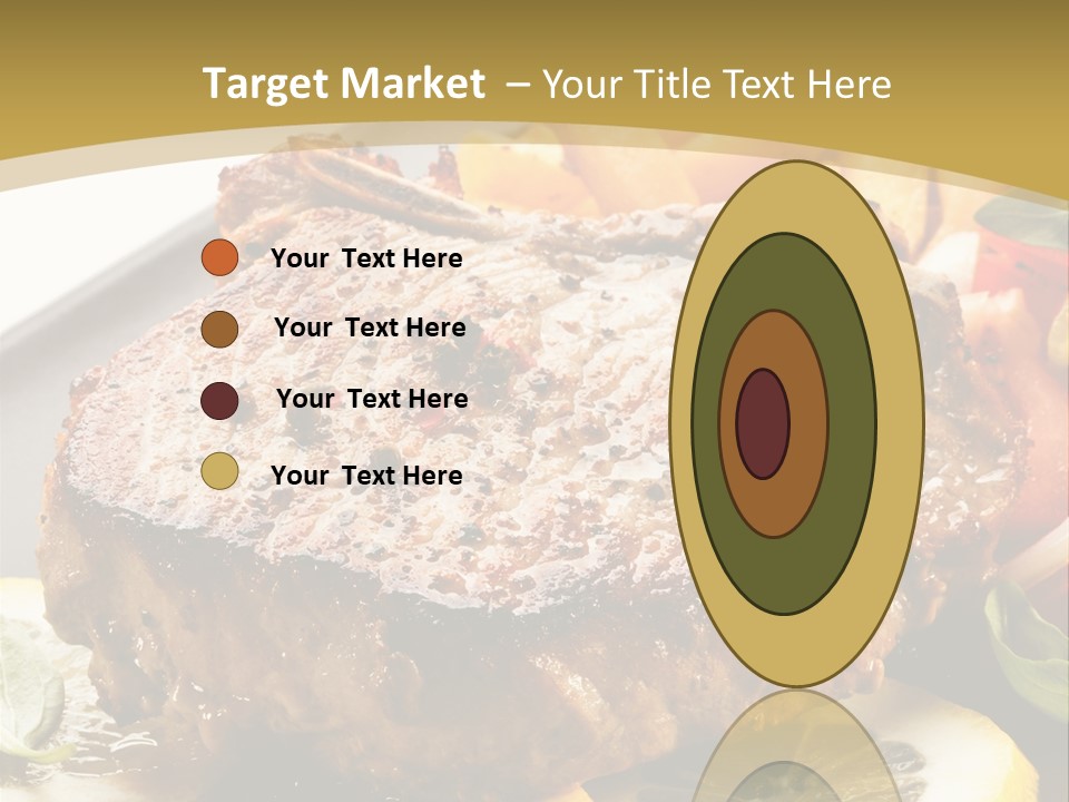Lunch Meat Appetizers PowerPoint Template