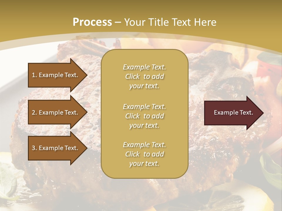 Lunch Meat Appetizers PowerPoint Template