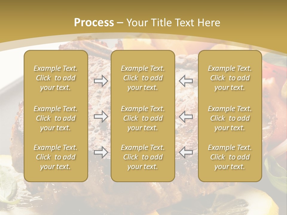 Lunch Meat Appetizers PowerPoint Template