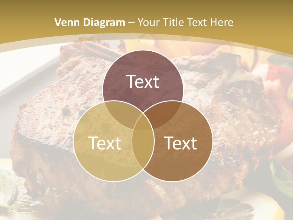 Lunch Meat Appetizers PowerPoint Template
