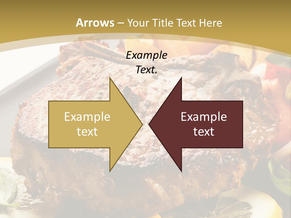 Lunch Meat Appetizers PowerPoint Template