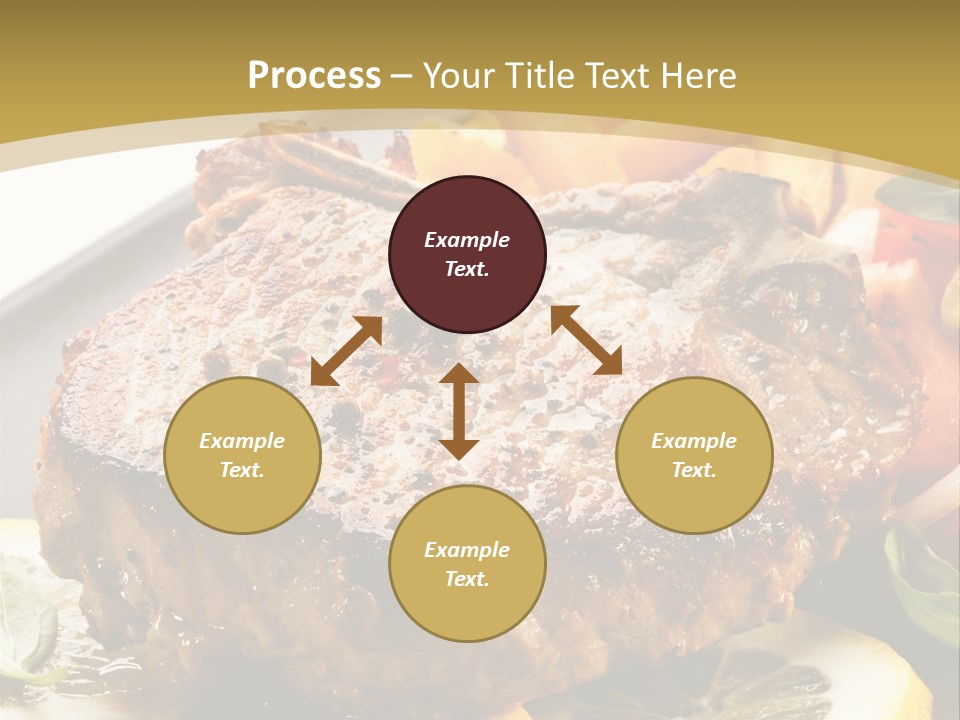 Lunch Meat Appetizers PowerPoint Template