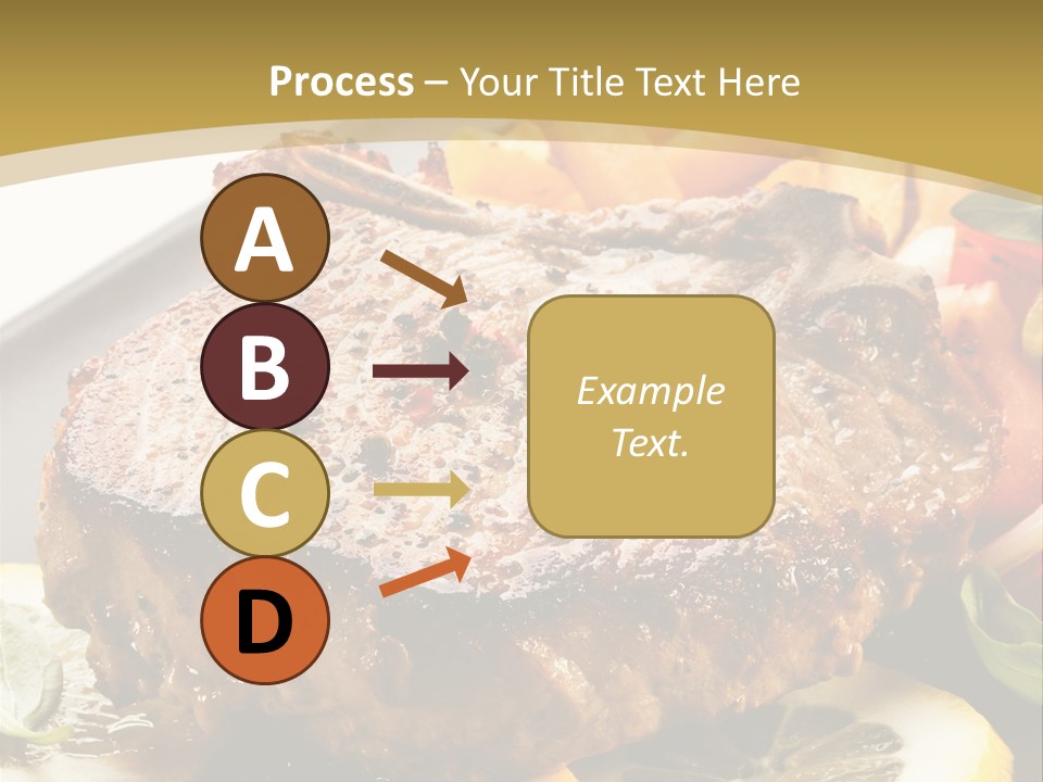 Lunch Meat Appetizers PowerPoint Template