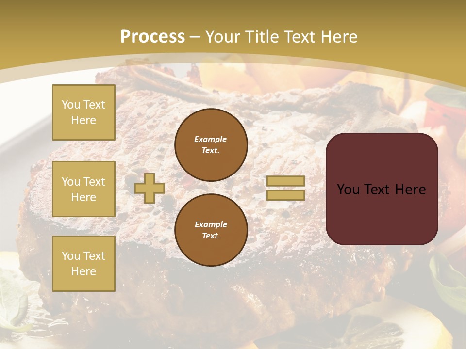 Lunch Meat Appetizers PowerPoint Template