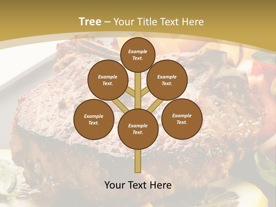 Lunch Meat Appetizers PowerPoint Template