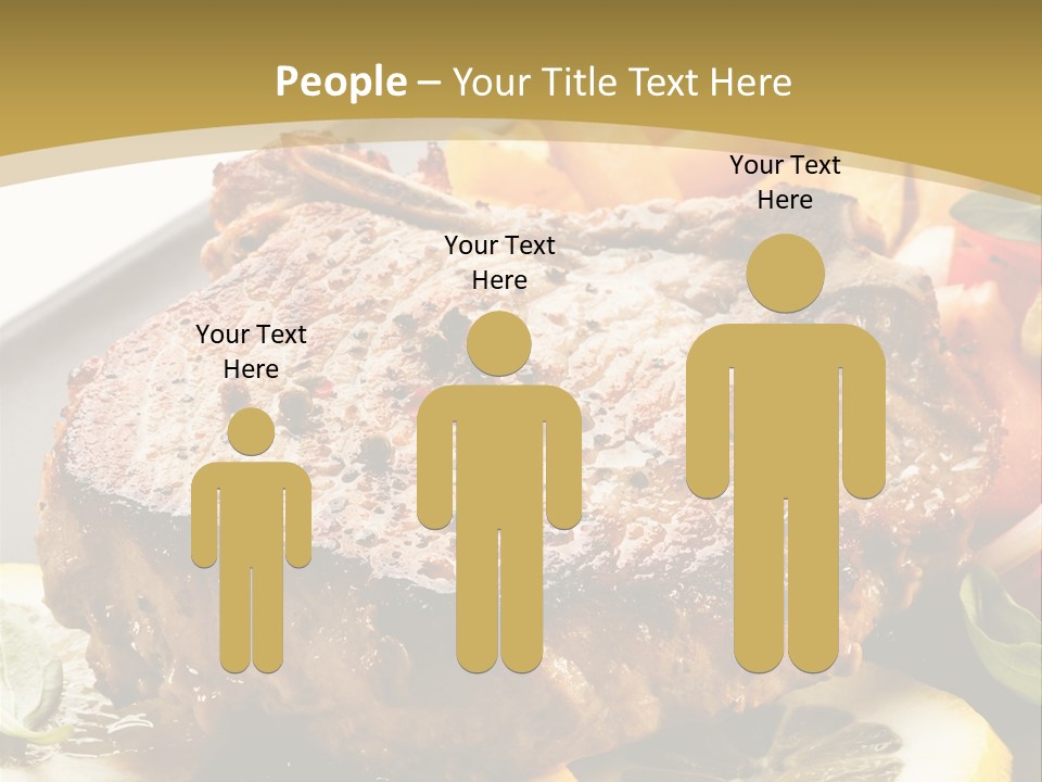 Lunch Meat Appetizers PowerPoint Template
