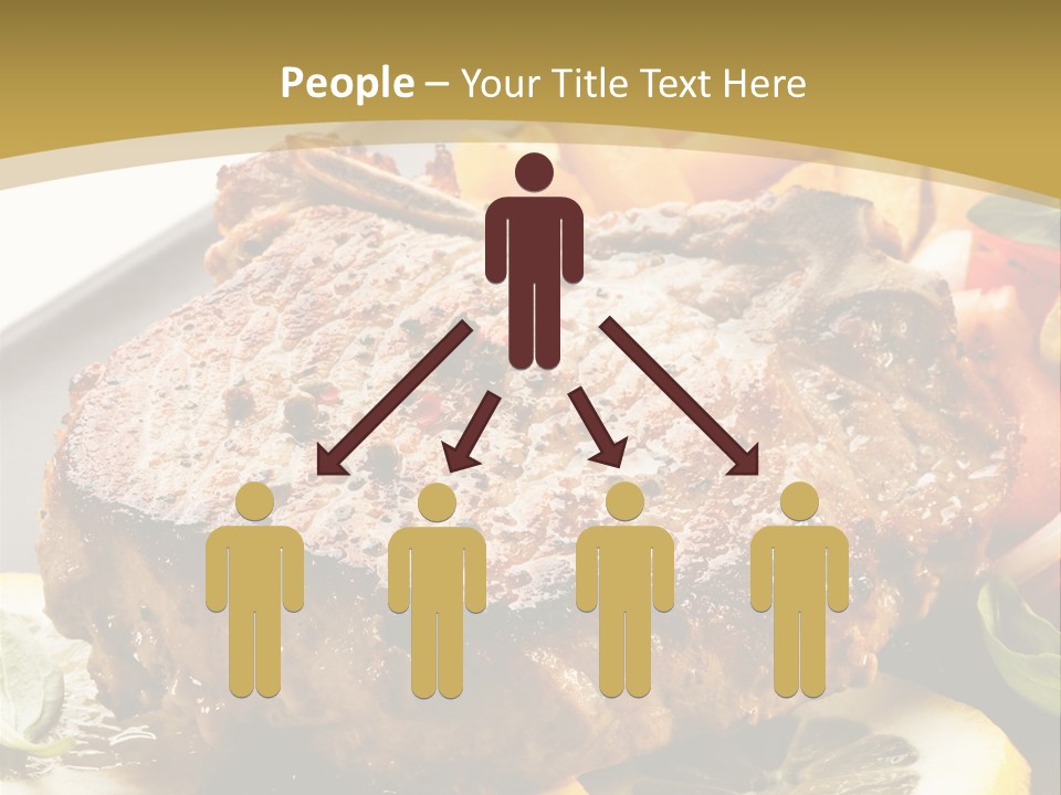 Lunch Meat Appetizers PowerPoint Template