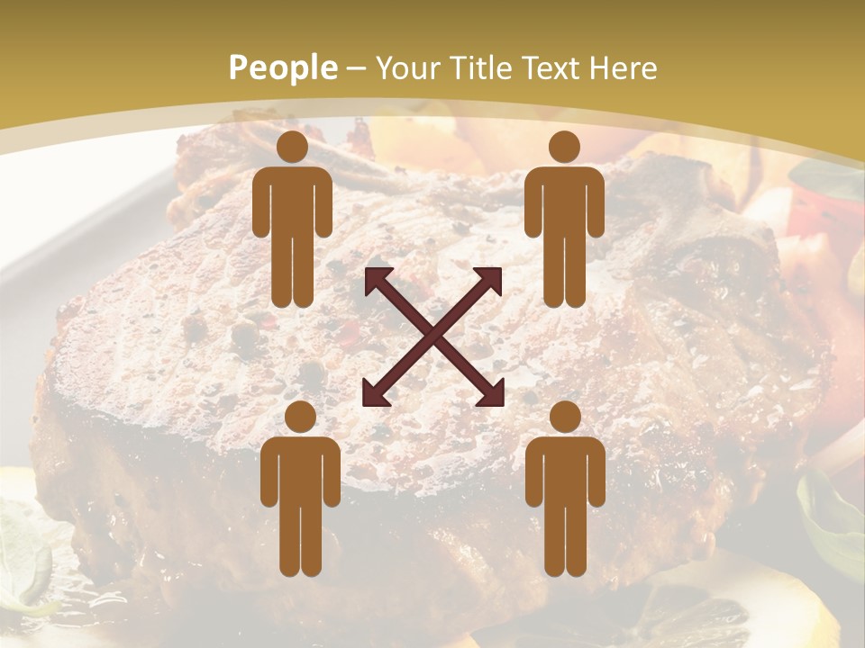 Lunch Meat Appetizers PowerPoint Template