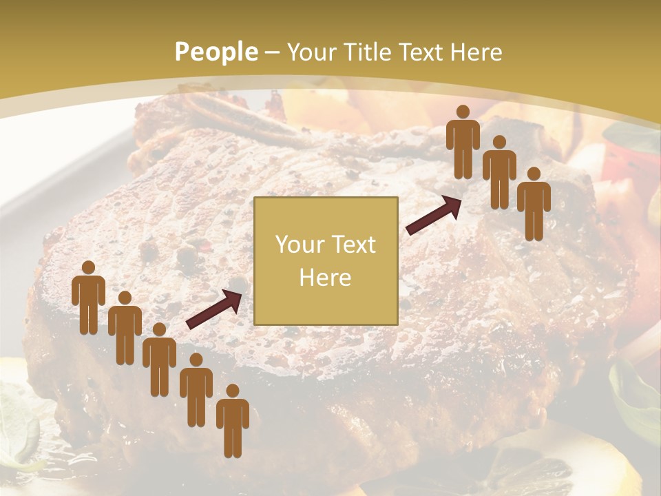 Lunch Meat Appetizers PowerPoint Template