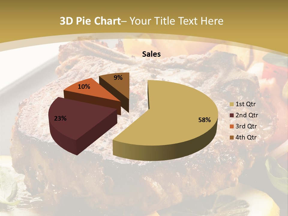 Lunch Meat Appetizers PowerPoint Template