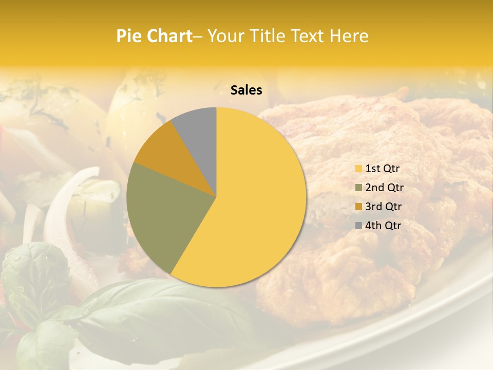 Cucumber Chops Tomato PowerPoint Template