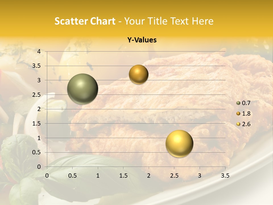 Cucumber Chops Tomato PowerPoint Template