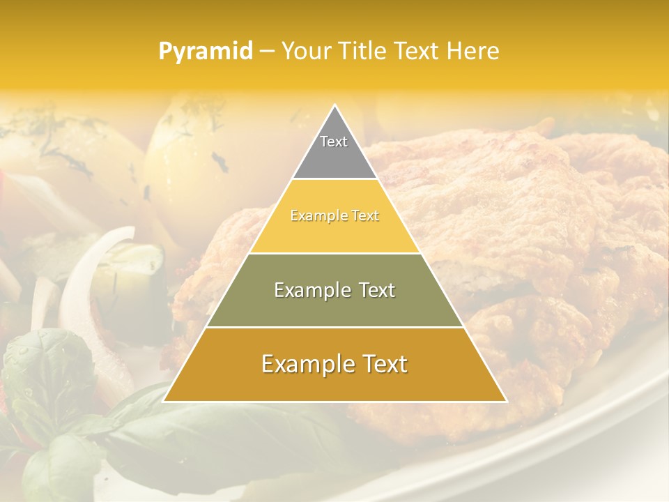 Cucumber Chops Tomato PowerPoint Template