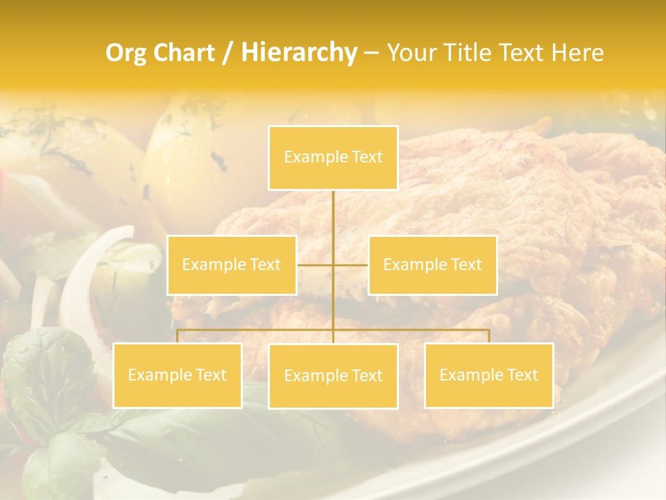 Cucumber Chops Tomato PowerPoint Template