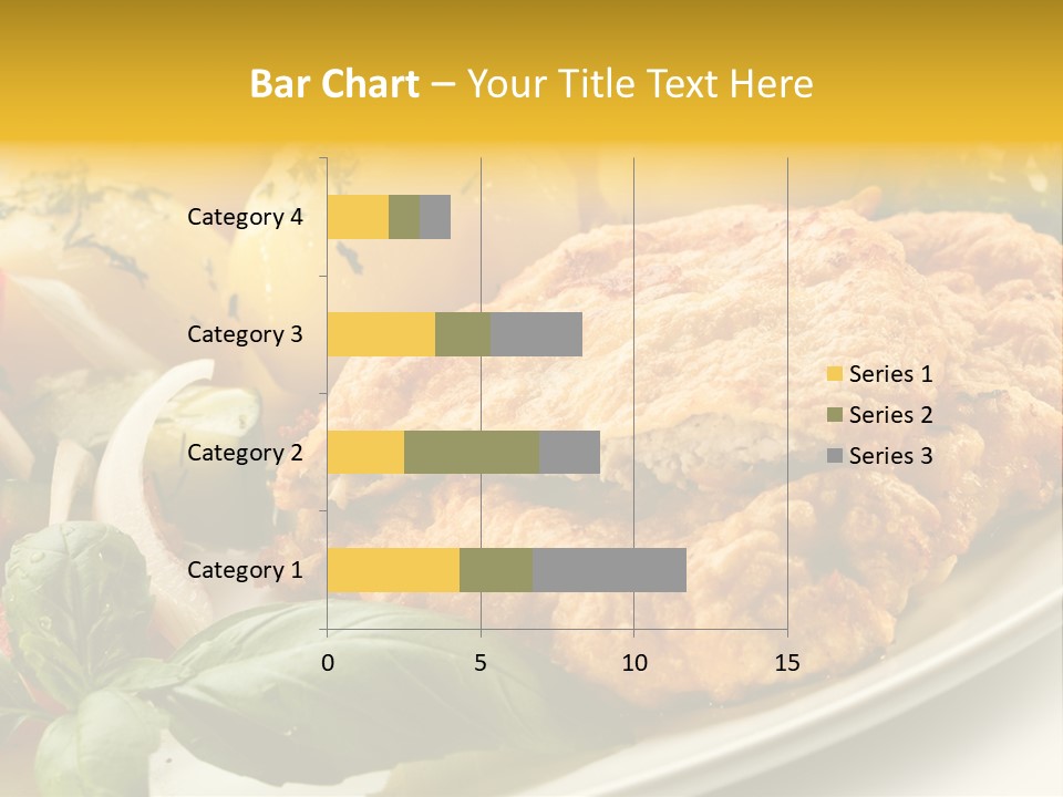 Cucumber Chops Tomato PowerPoint Template