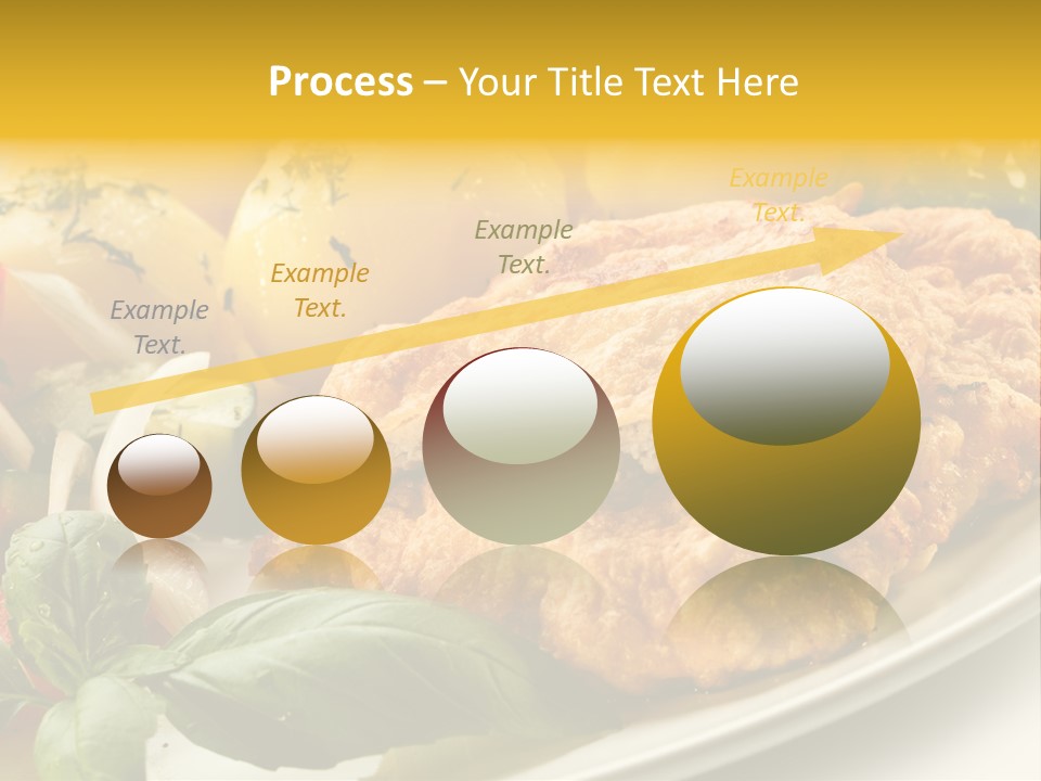 Cucumber Chops Tomato PowerPoint Template