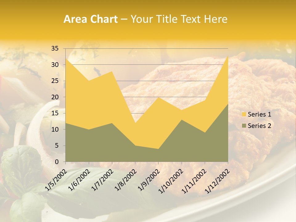 Cucumber Chops Tomato PowerPoint Template