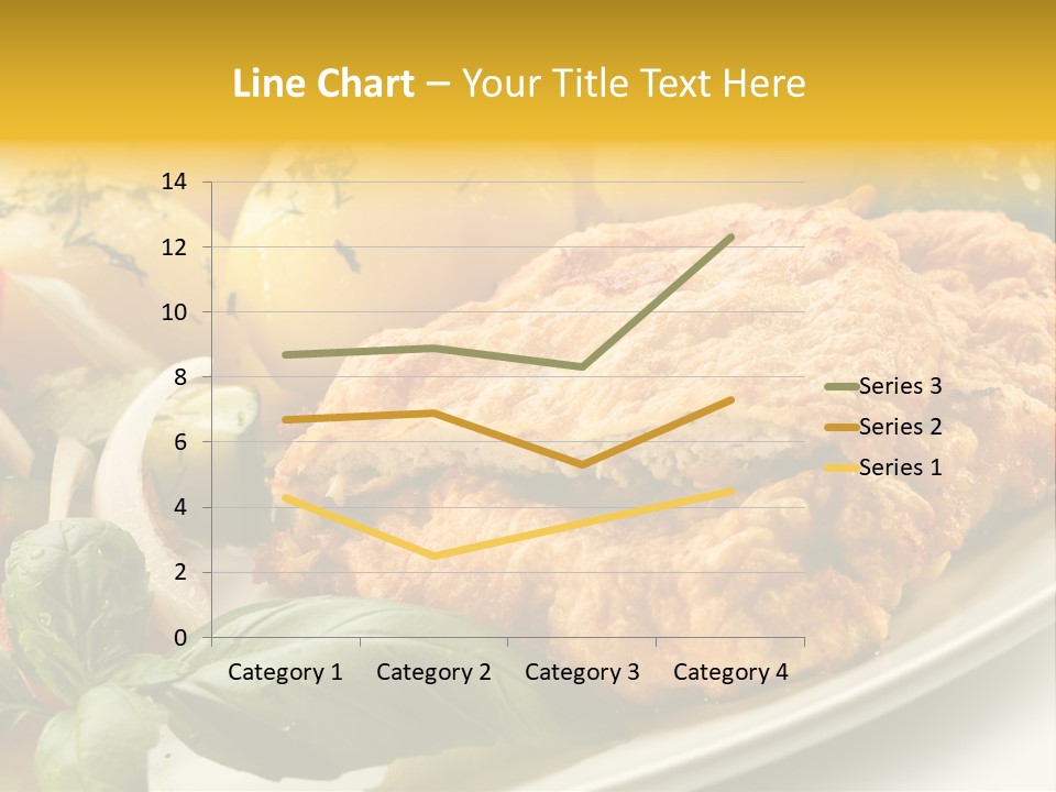Cucumber Chops Tomato PowerPoint Template
