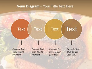 Bloody Roast Cutlet PowerPoint Template