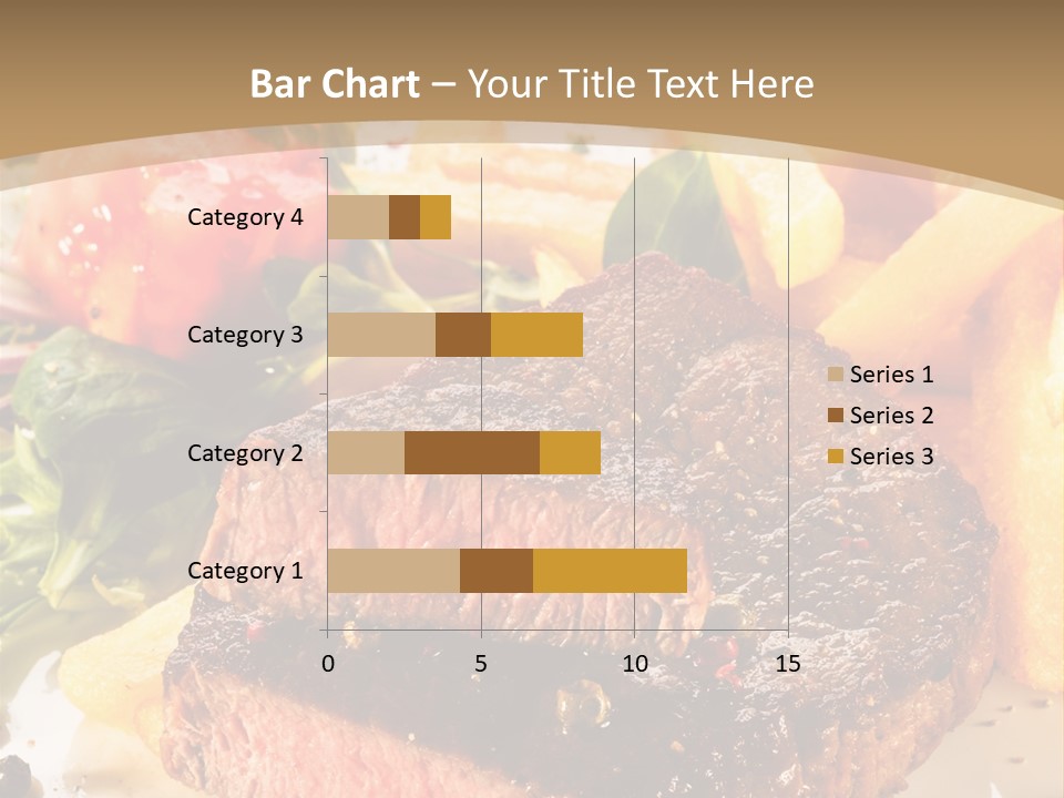 Bloody Roast Cutlet PowerPoint Template