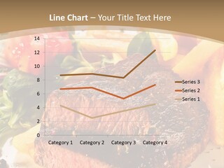 Bloody Roast Cutlet PowerPoint Template