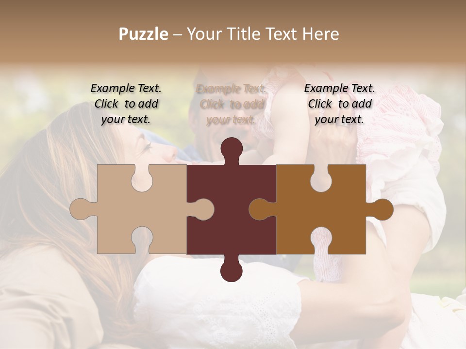 Male Smiling Crawling PowerPoint Template