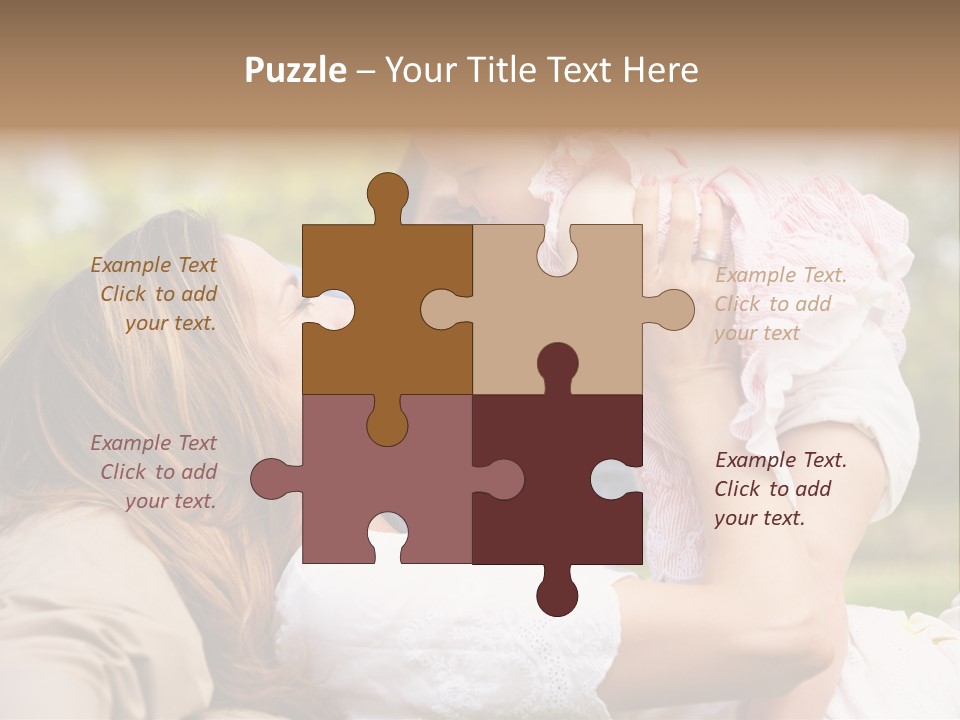 Male Smiling Crawling PowerPoint Template