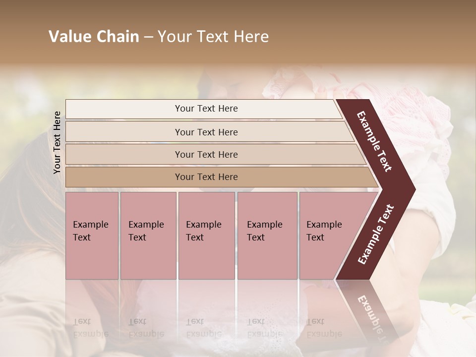Male Smiling Crawling PowerPoint Template