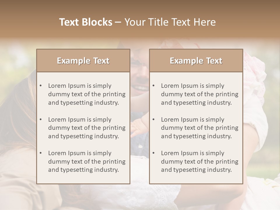 Male Smiling Crawling PowerPoint Template