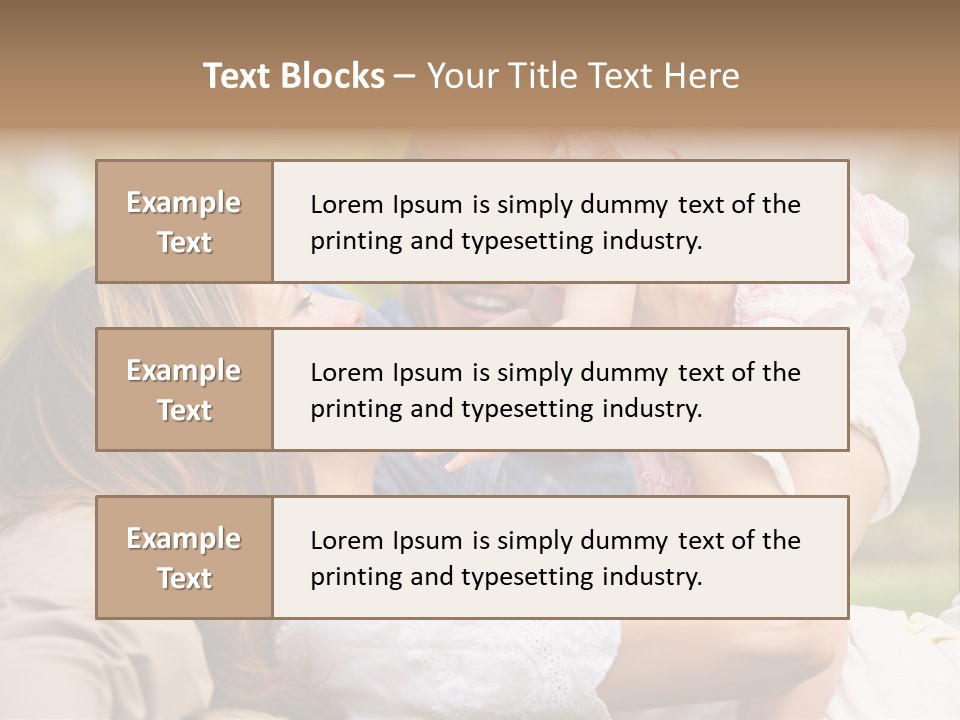 Male Smiling Crawling PowerPoint Template