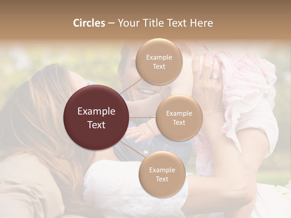 Male Smiling Crawling PowerPoint Template