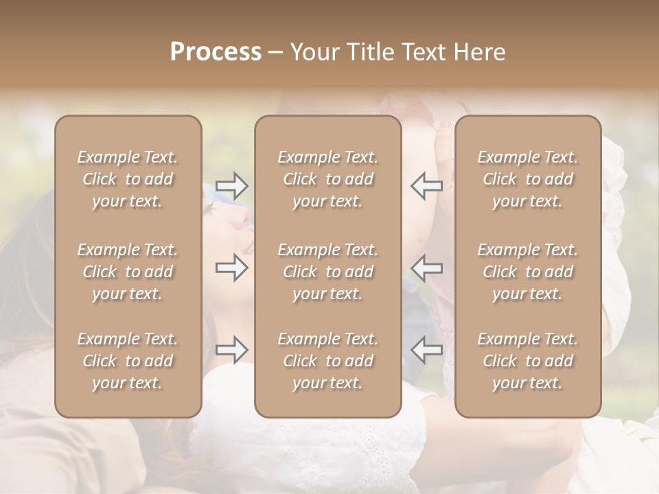Male Smiling Crawling PowerPoint Template