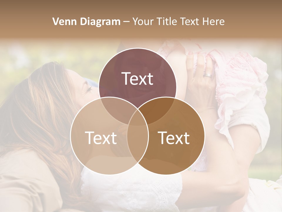 Male Smiling Crawling PowerPoint Template